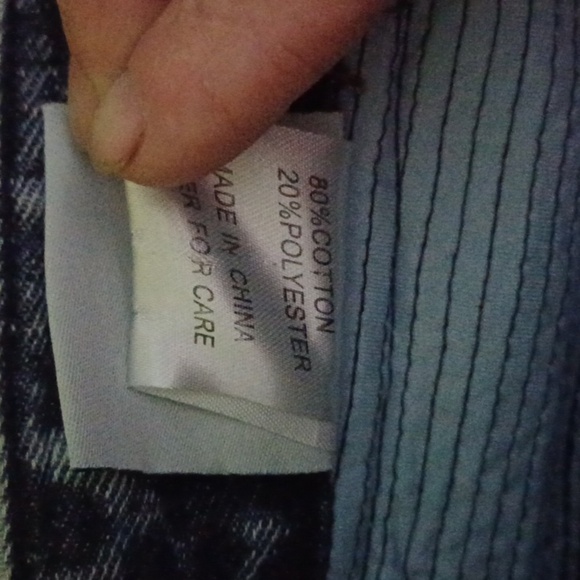 DMN Men's  Patch  Motorcycle Stretch Blue  Jeans 42‎ Wx36x47 - Picture 9 of 9